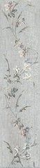 ИЗОБРАЖЕНИЕ Керамический гранит 9,9х40,2 Кантри Шик серый декорированный | КУПИТЬ В ИНТЕРНЕТ-МАГАЗИНЕ ARCPALACE
