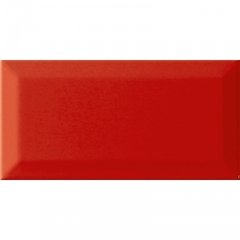 ИЗОБРАЖЕНИЕ Плитка для стен Brillo Bisel Rojo 10x20 | КУПИТЬ В ИНТЕРНЕТ-МАГАЗИНЕ ARCPALACE