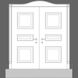 ИЗОБРАЖЕНИЕ Дверная панель D504 | КУПИТЬ В ИНТЕРНЕТ-МАГАЗИНЕ ARCPALACE