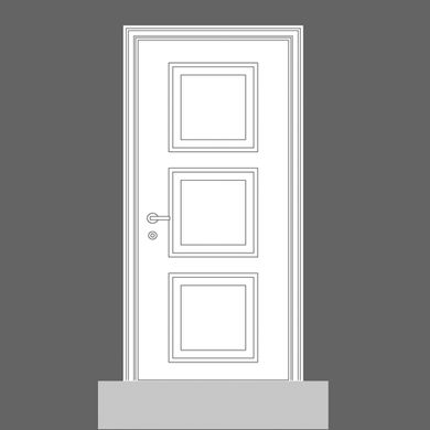 ИЗОБРАЖЕНИЕ Дверное обрамление DX119 | КУПИТЬ В ИНТЕРНЕТ-МАГАЗИНЕ ARCPALACE