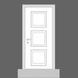 ИЗОБРАЖЕНИЕ Дверное обрамление DX119 | КУПИТЬ В ИНТЕРНЕТ-МАГАЗИНЕ ARCPALACE