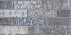 ИЗОБРАЖЕНИЕ Керамический гранит 30х60 Кампалто серый декорированный обрезной | КУПИТЬ В ИНТЕРНЕТ-МАГАЗИНЕ ARCPALACE