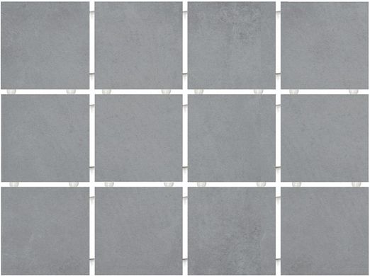 ИЗОБРАЖЕНИЕ Амальфи серый, полотно 30х40 из 12 частей 9,9х9,9 | КУПИТЬ В ИНТЕРНЕТ-МАГАЗИНЕ ARCPALACE