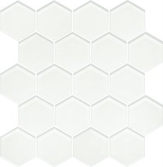 ИЗОБРАЖЕНИЕ Стеклянная мозаика Ivory Heksagon | КУПИТЬ В ИНТЕРНЕТ-МАГАЗИНЕ ARCPALACE